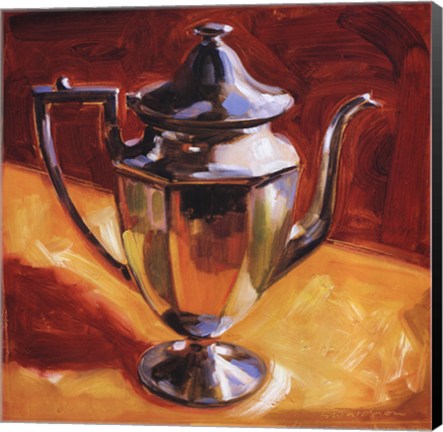 Framed Tea Pot III Print