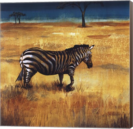 Framed On the Plains I Print