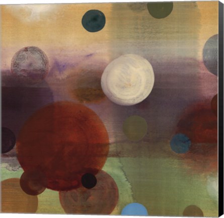 Framed Circle Dreams II Print
