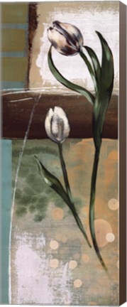 Framed Floral Splendor III Print