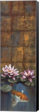 Framed Golden Koi I Print