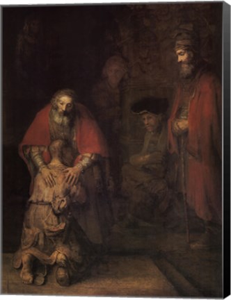 Framed Return of the Prodigal Son Print