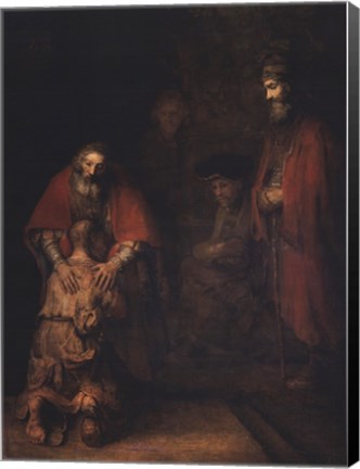 Framed Return of the Prodigal Son Print