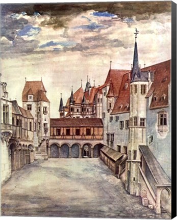 Framed Innsbruck Castle Print