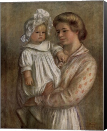 Framed Claude and Renee Print