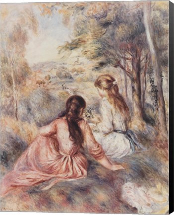 Framed In the Meadow Print