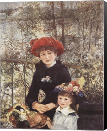 Framed Sur la Terrace Print