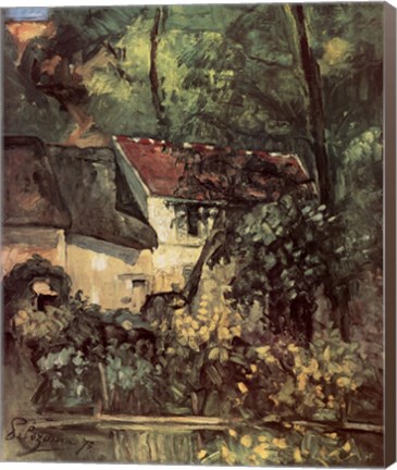 Framed House of Pere Lacroix Print