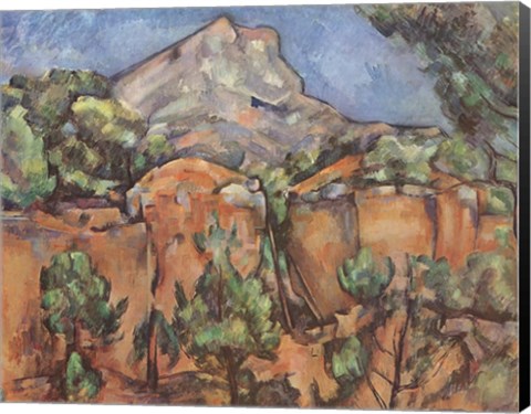 Framed Mount Sainte-Victorie, c.1904 Print