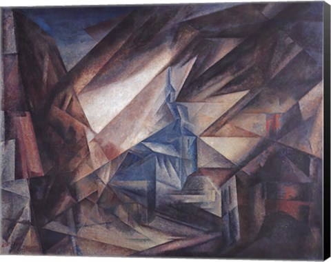 Framed Niedergrunstet Print