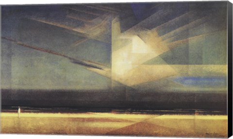 Framed Vogel - Wolke Print