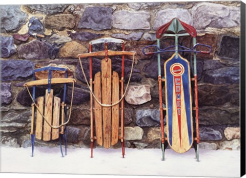 Framed Three Friends Print