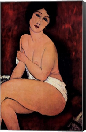 Framed La Bell Romaine Print