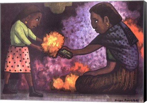 Framed Mother's Helper Print