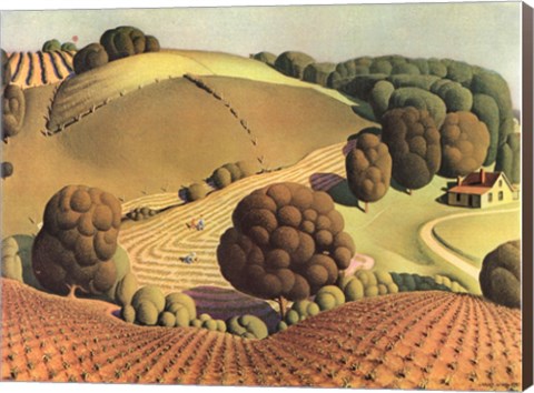 Framed Young Corn Print