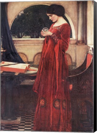 Framed Crystal Ball, c.1902 Print