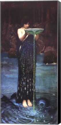 Framed Circe Invidiosa, c.1892 Print