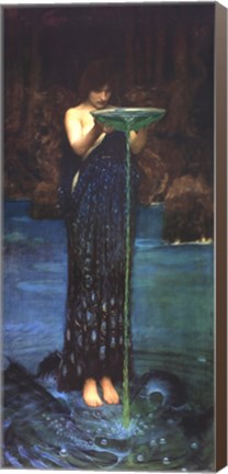 Framed Circe Invidiosa, c.1892 Print