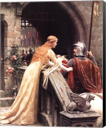 Framed God Speed Print