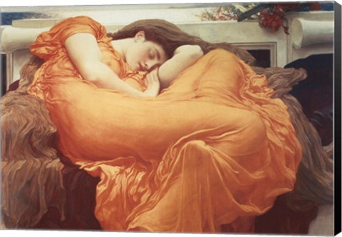 Framed Flaming June, c.1895 Print