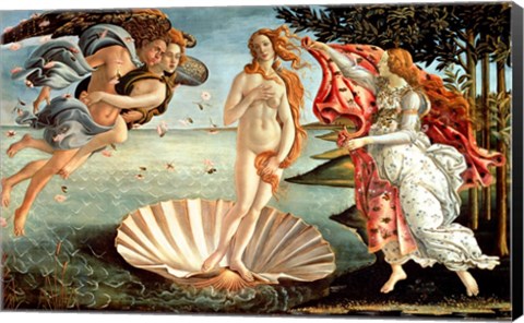 Framed Birth of Venus Print