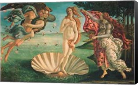 Framed Birth of Venus Print