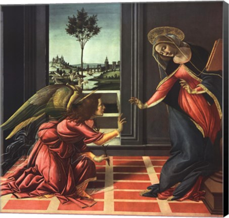 Framed Annunciation Print
