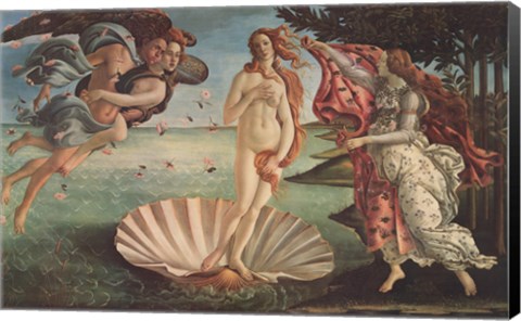 Framed Birth of Venus Print
