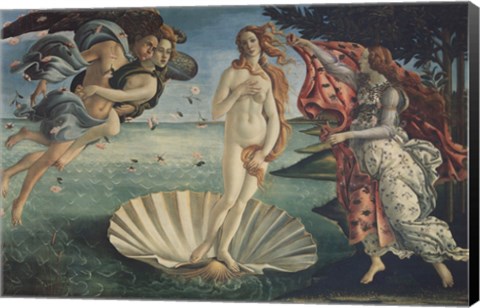 Framed Birth of Venus Print