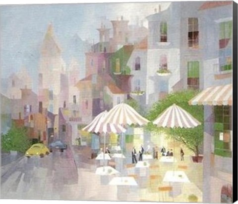 Framed Place du Tertre Print