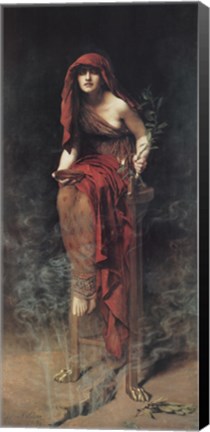 Framed Priestess of Delphi Print