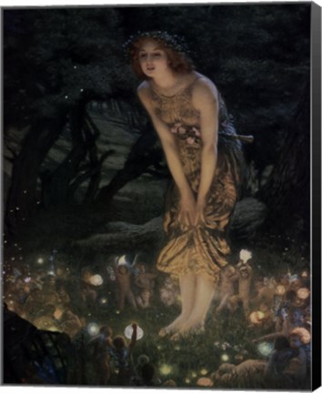Framed Midsummer Eve, c.1908 Print