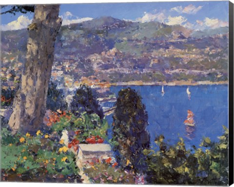 Framed Cote D'azur Print