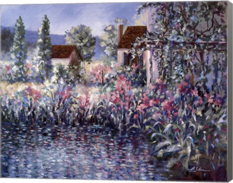 Framed South of France Print