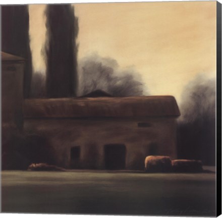 Framed Alseno Emilia Romagna Print