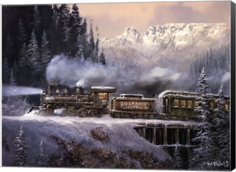 Framed Hardpull to Orway Print