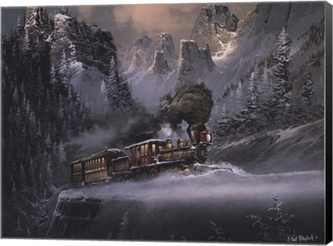 Framed Upward Pull Print