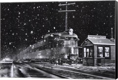 Framed Denver &amp; Rio Grande Western's Rio Grande Zephyr Print