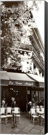 Framed Le Bistro Print