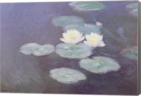 Framed Nympheas Effet Du Print