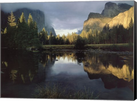 Framed Clearing Summer Storm Print
