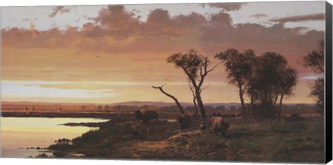 Framed Buffalo Days Print