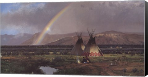 Framed After the Storm Print