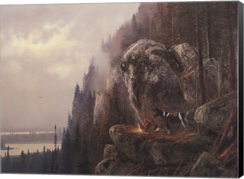 Framed Meeting Place Print