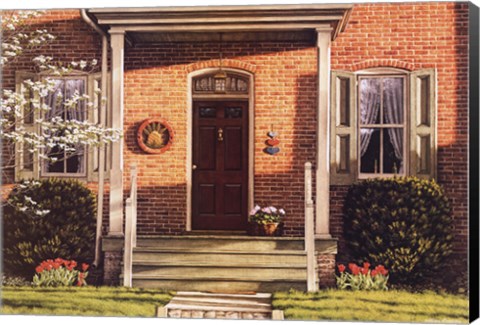 Framed Welcome Home Spring Print