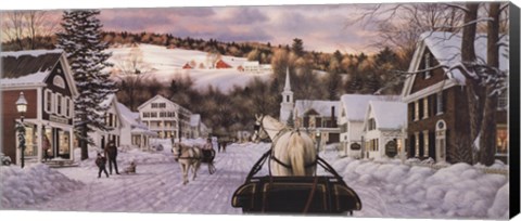 Framed Sleigh Bells Too Print