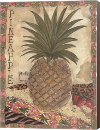 Framed Pineapple Print