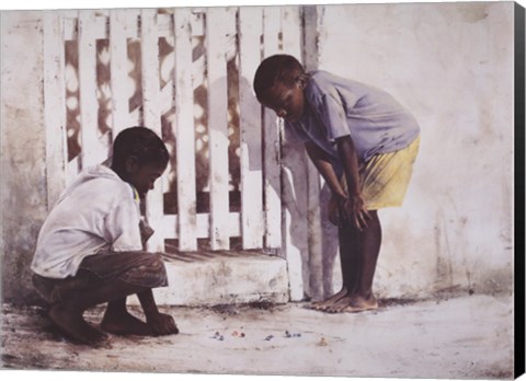 Framed One More Game Print