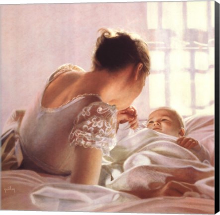 Framed Love Light Print