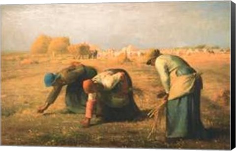 Framed Gleaners 1857 Print